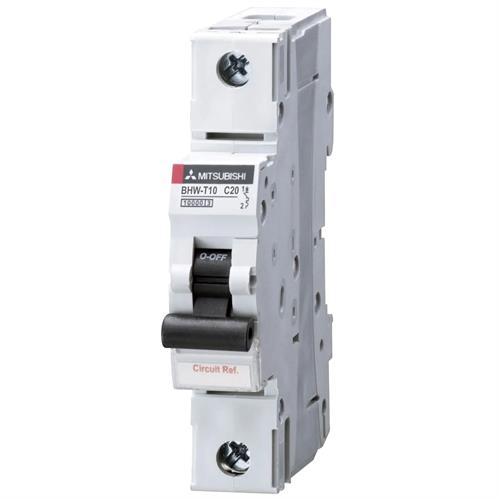 MCB MITSUBISHI 1P 20A 10kA ( BHW-T10 )